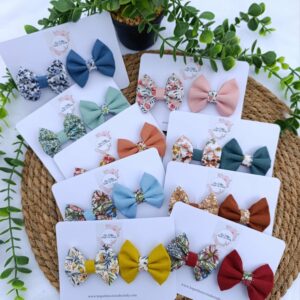 Lot de deux barrettes pour cheveux