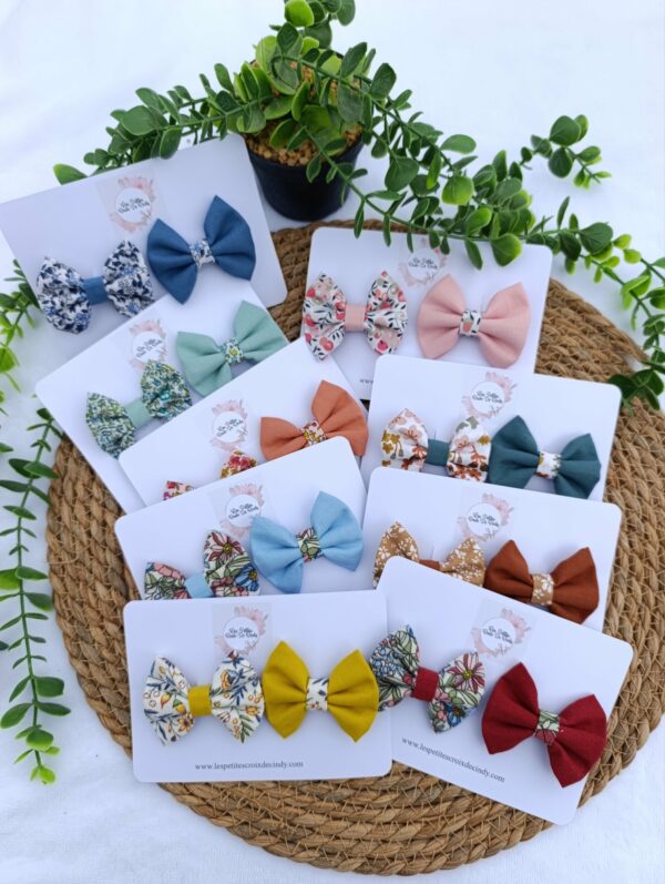 Lot de deux barrettes pour cheveux