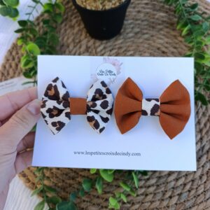 lot de deux barrettes