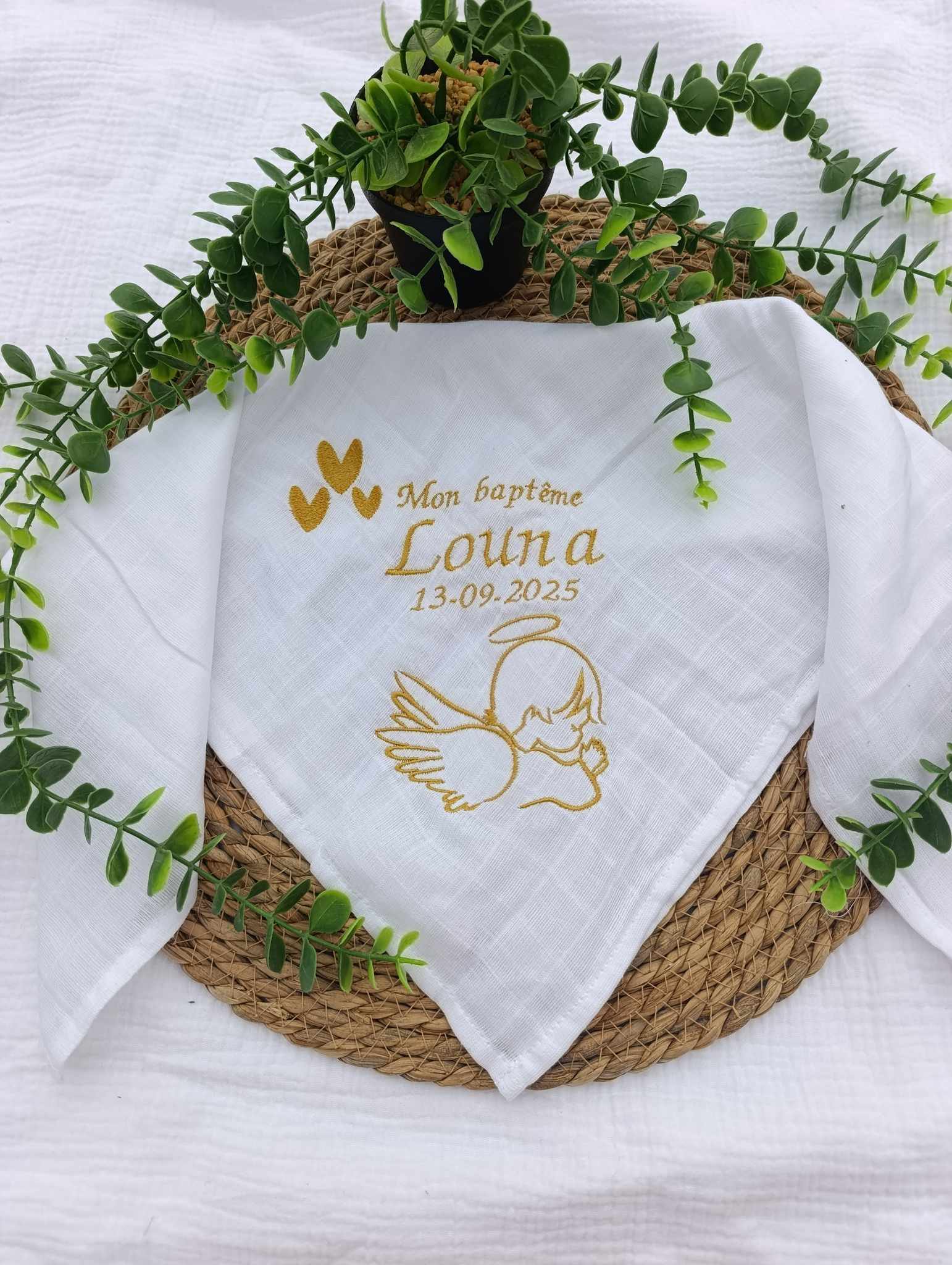 Châle de baptême – Image 2