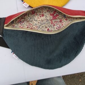 Sac banane tricolore